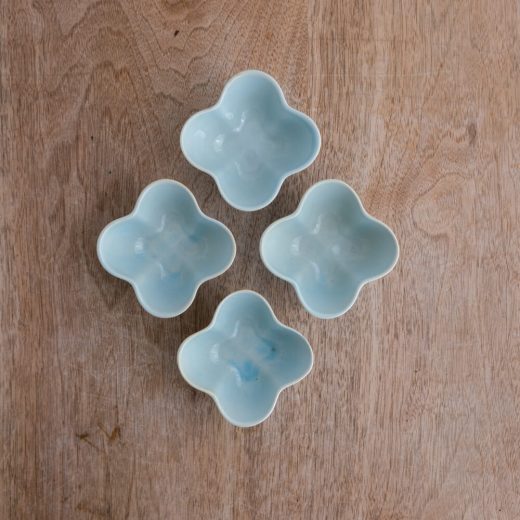 四花豆鉢 ミズイロ -器市-