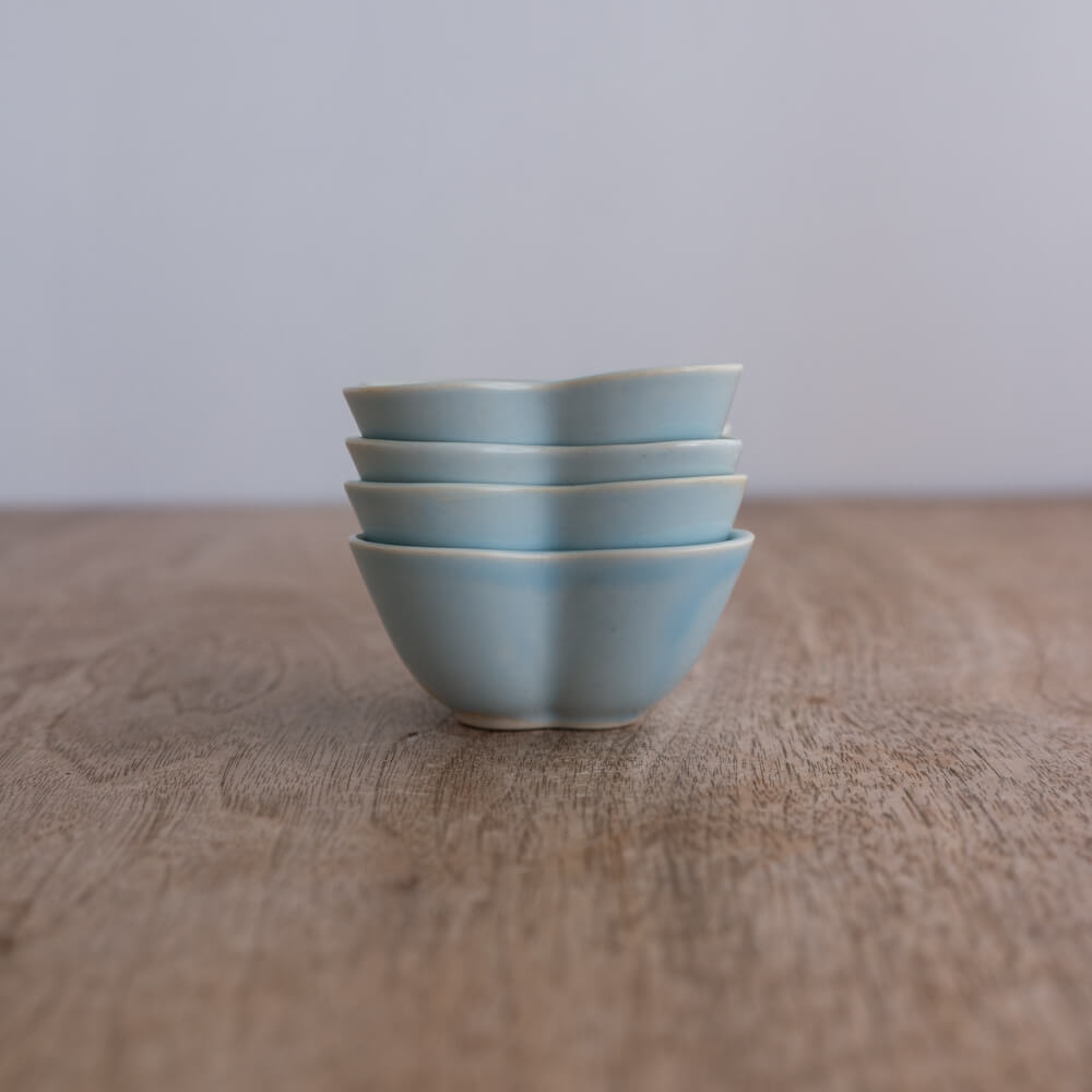 四花豆鉢 ミズイロ -器市-