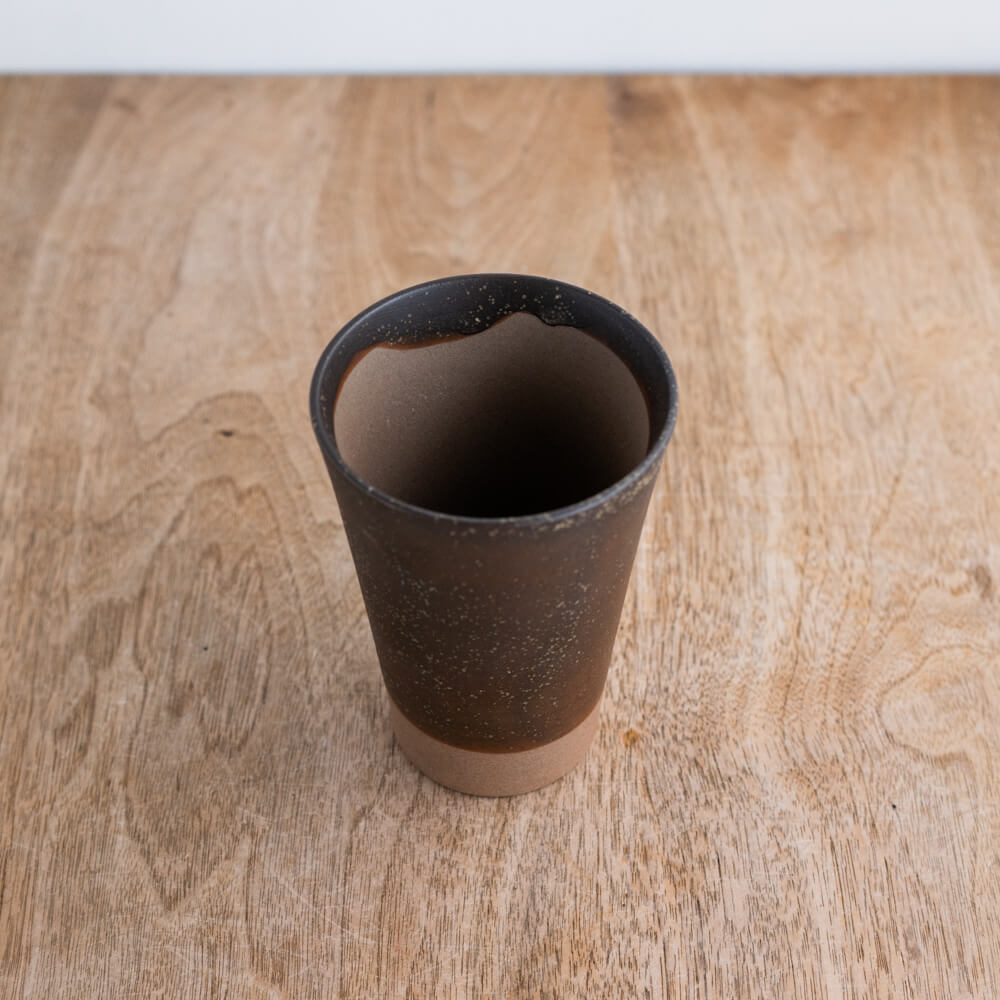 【WEB限定】土物錆茶ビアカップ -器市-