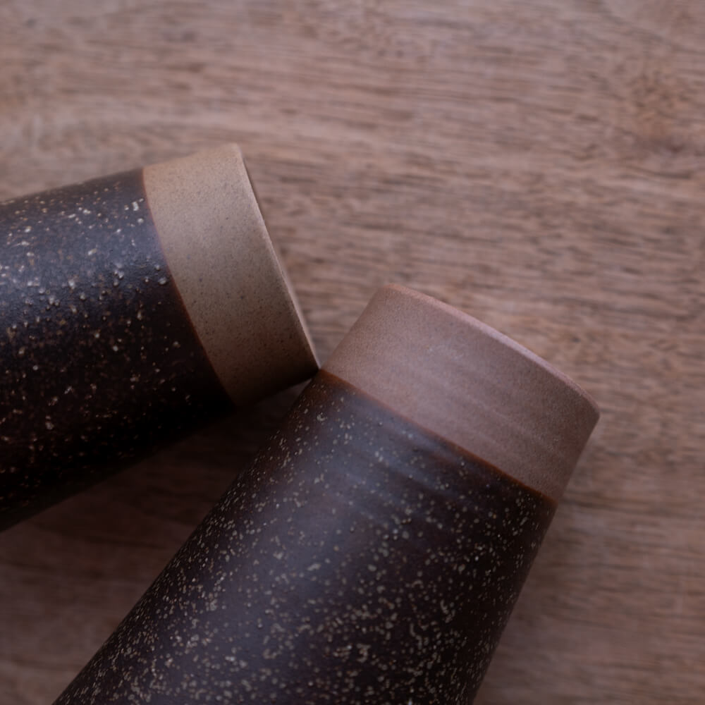 【WEB限定】土物錆茶ビアカップ -器市-