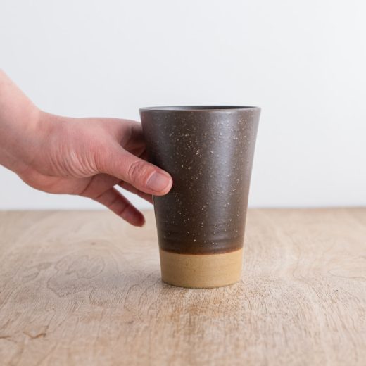 【WEB限定】土物錆茶ビアカップ -器市-