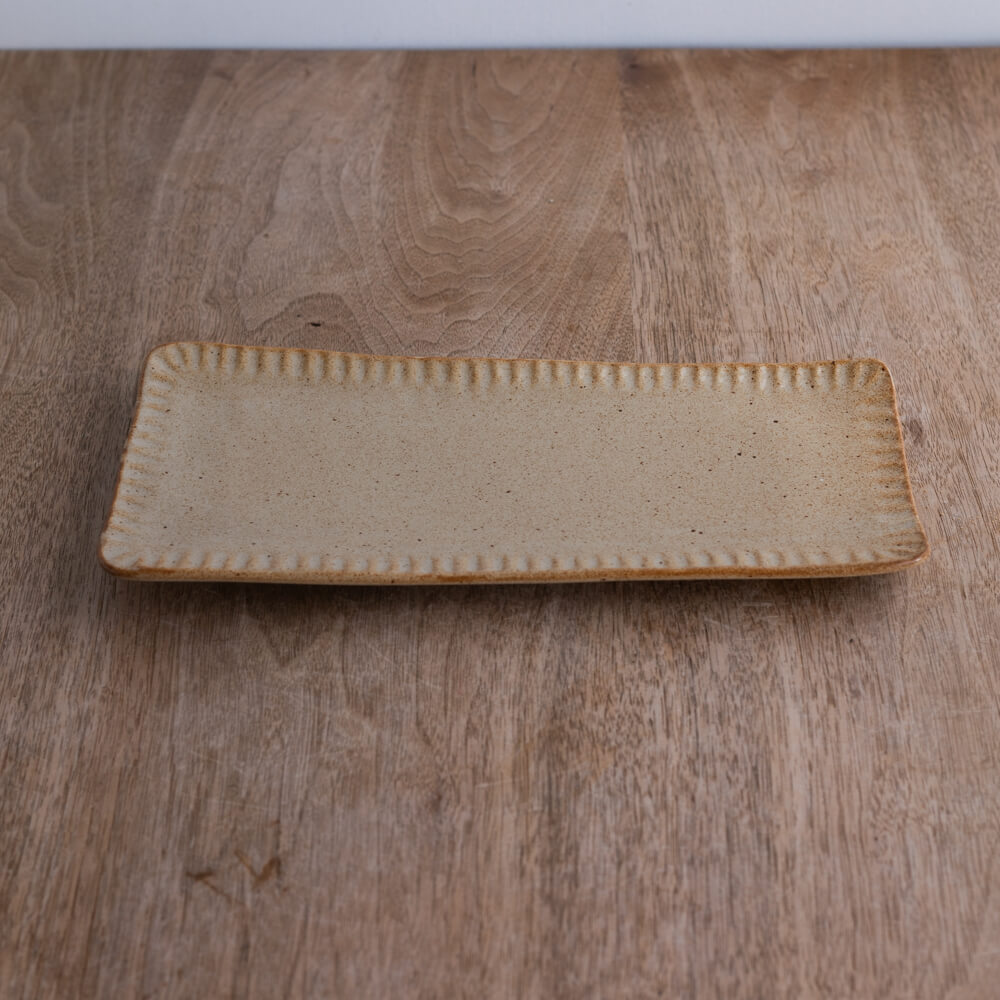 MINO 削ぎ サンマ皿 IV -器市-