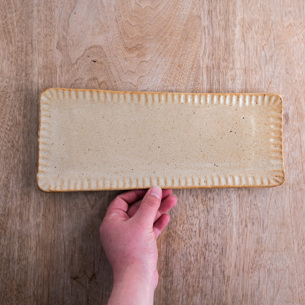 MINO 削ぎ サンマ皿 IV -器市-