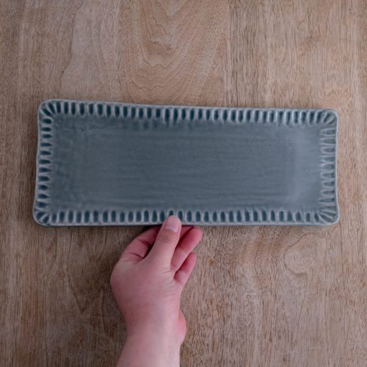 MINO 削ぎ サンマ皿 GY -器市-