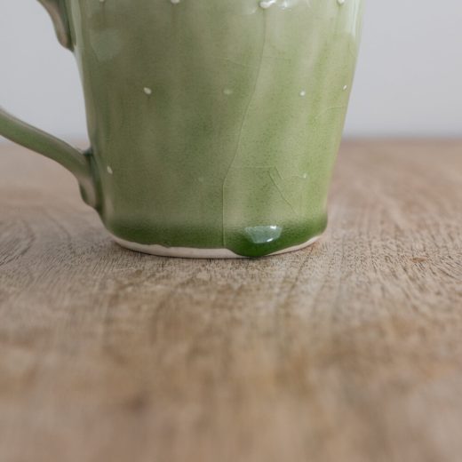 白ドットマグ 翡翠 -器市-