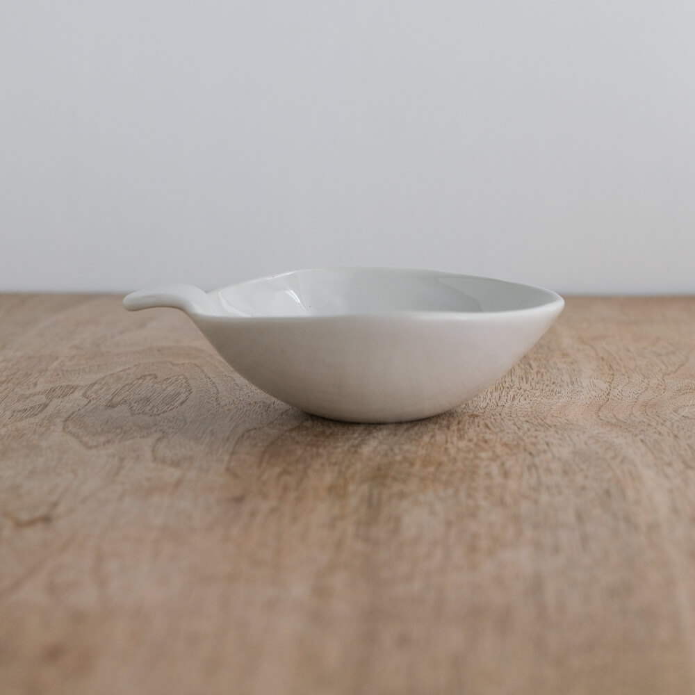 【WEB限定】カラー手付塗分とんすい ホワイト -器市-