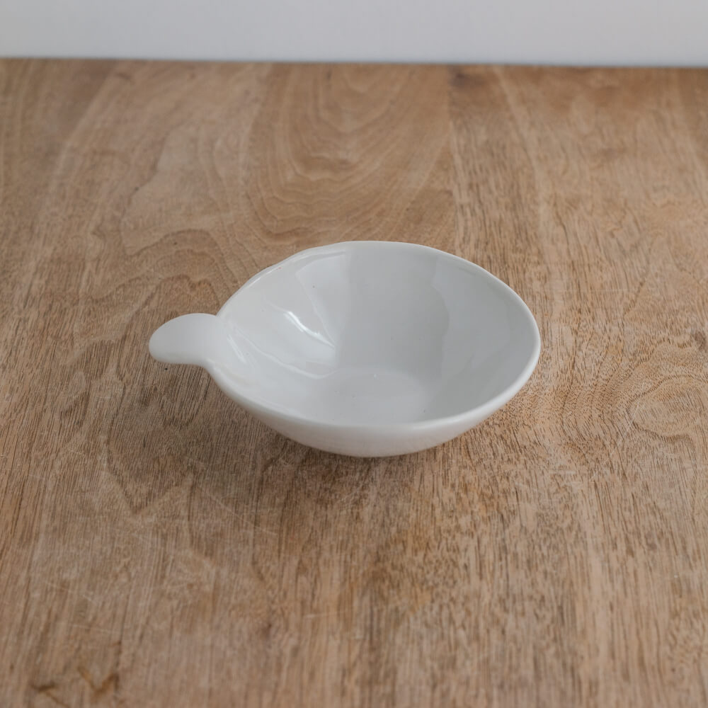 【WEB限定】カラー手付塗分とんすい ホワイト -器市-