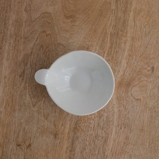 【WEB限定】カラー手付塗分とんすい ホワイト -器市-