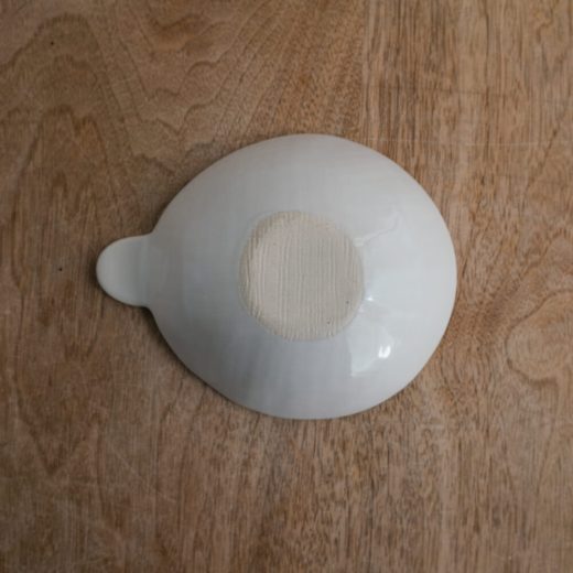 【WEB限定】カラー手付塗分とんすい ホワイト -器市-