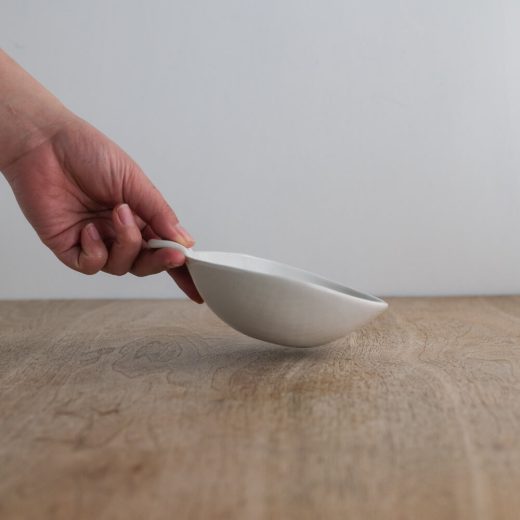 【WEB限定】カラー手付塗分とんすい ホワイト -器市-