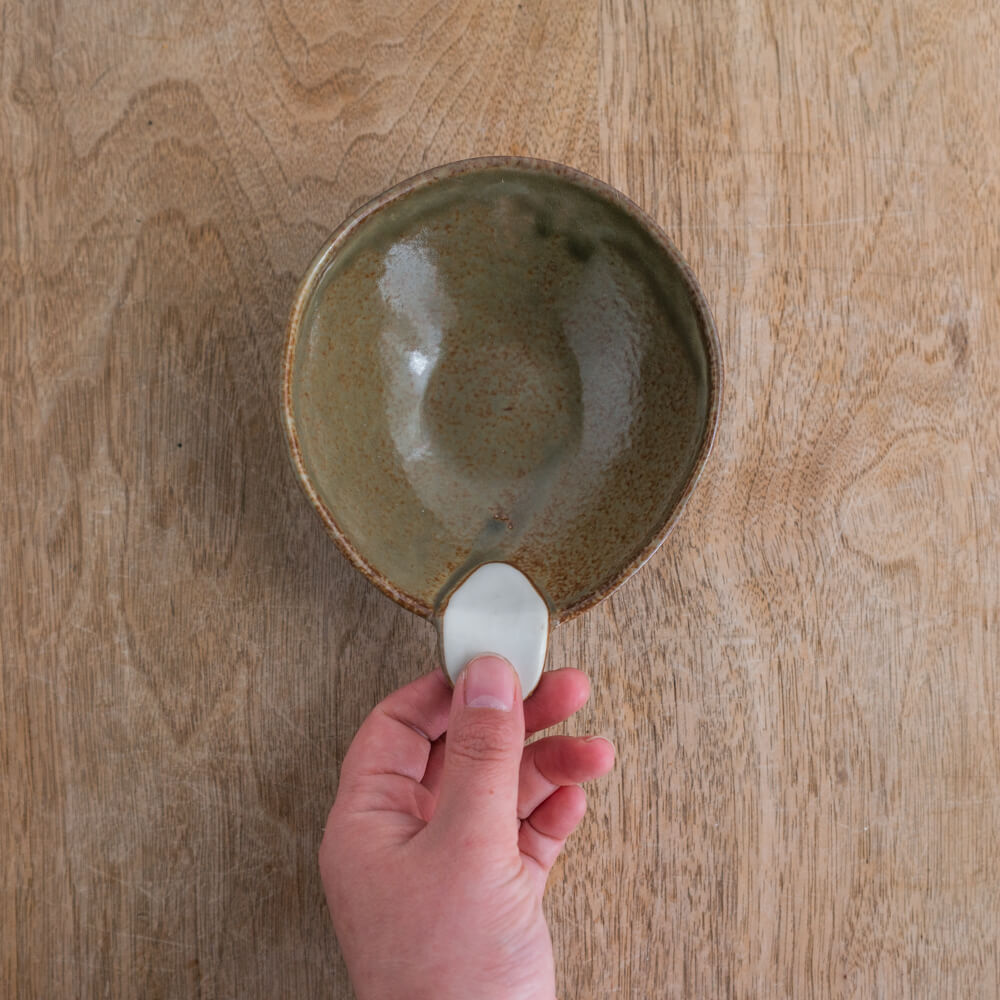 【WEB限定】カラー手付塗分とんすい うのふベージュ -器市-