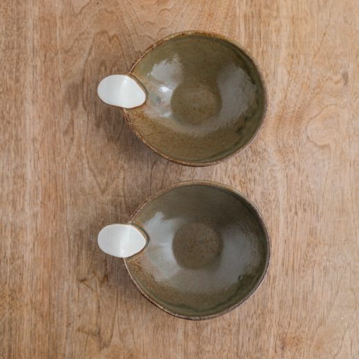 【WEB限定】カラー手付塗分とんすい うのふベージュ -器市-