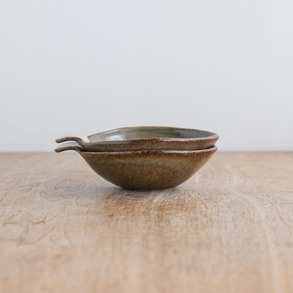 【WEB限定】カラー手付塗分とんすい うのふベージュ -器市-