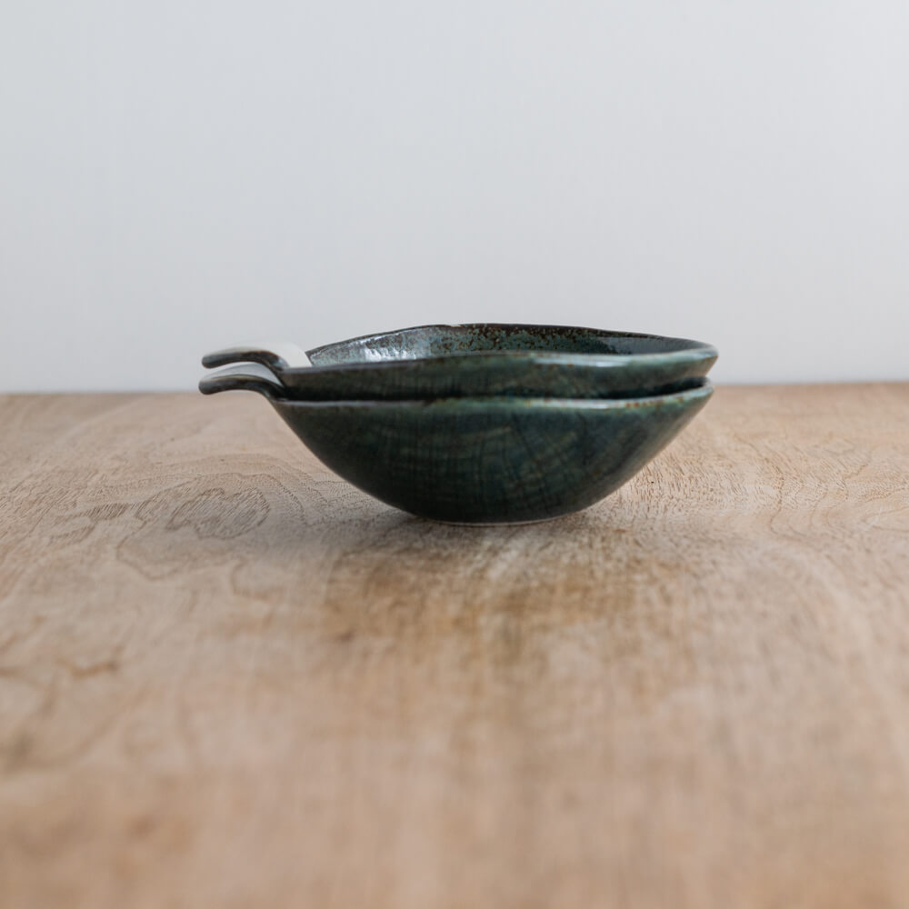 【WEB限定】カラー手付塗分とんすい うのふ紺 -器市-