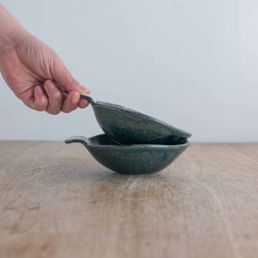 【WEB限定】カラー手付塗分とんすい うのふ紺 -器市-