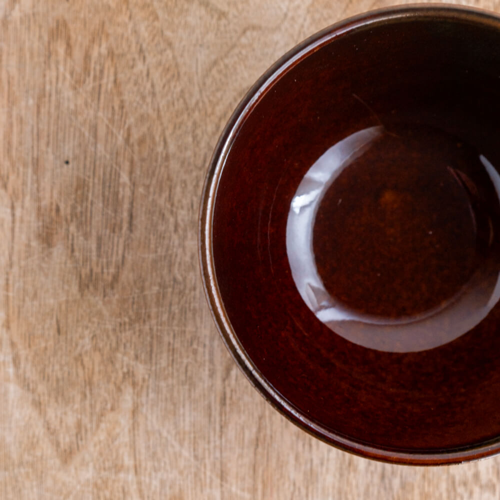 【WEB限定】しのぎ軽量茶碗 アメ -器市-