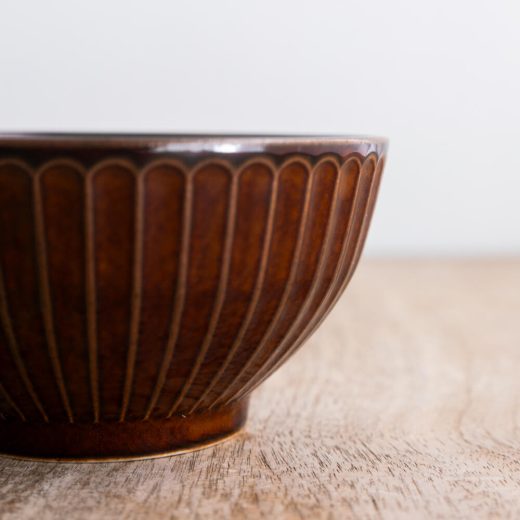 【WEB限定】しのぎ軽量茶碗 アメ -器市-