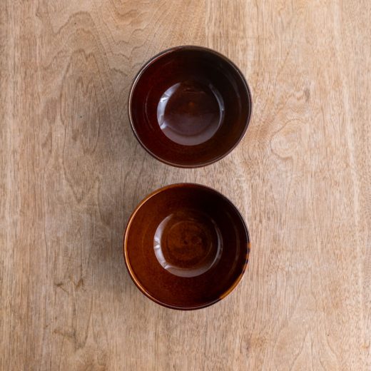 【WEB限定】しのぎ軽量茶碗 アメ -器市-