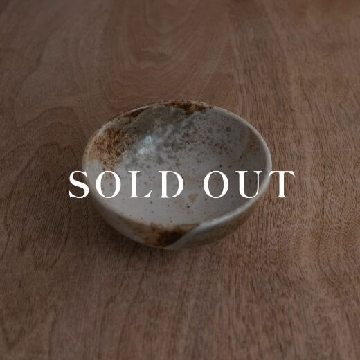 アウトレット食器（器市）の雪志野 3.5ボール 売り切れ