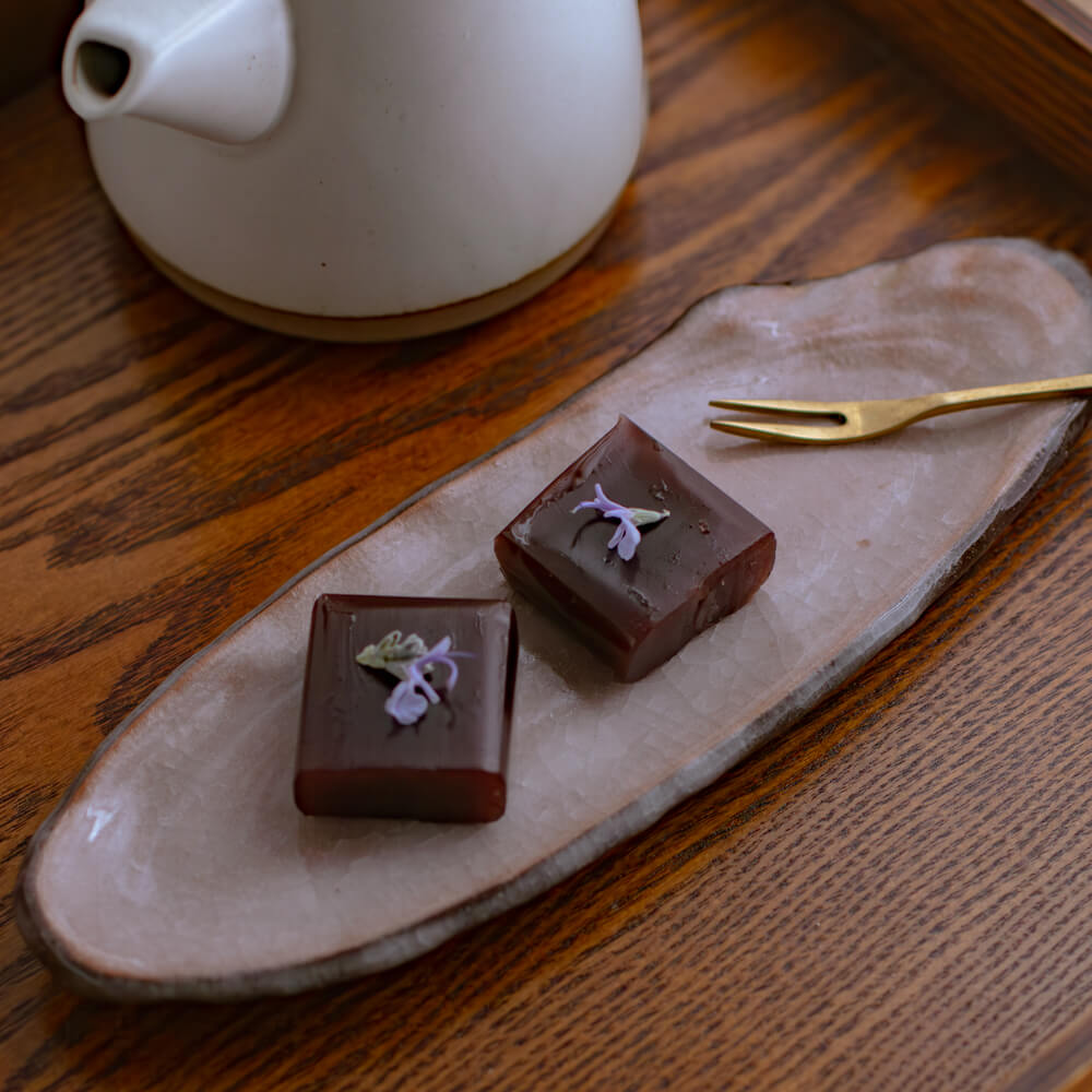 【WEB限定】貫入 雲型長皿 (小) -器市-