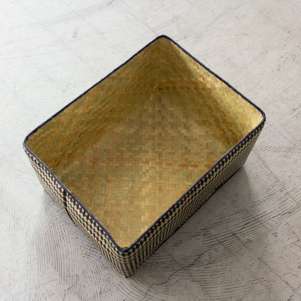 チヒ カラフル長方形箱 (蓋付) 特大【A】