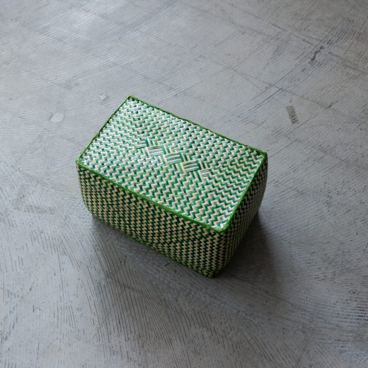 チヒ カラフル長方形箱 (蓋付) M【D】