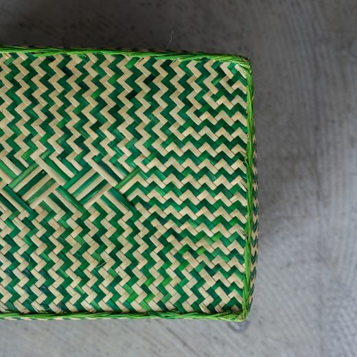 チヒ カラフル長方形箱 (蓋付) M【D】