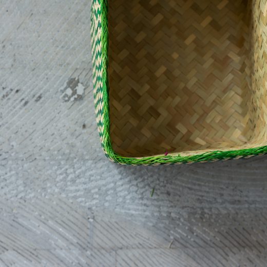 チヒ カラフル長方形箱 (蓋付) M【D】