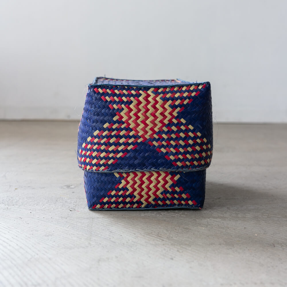 チヒ カラフル長方形箱 (蓋付) M【F】