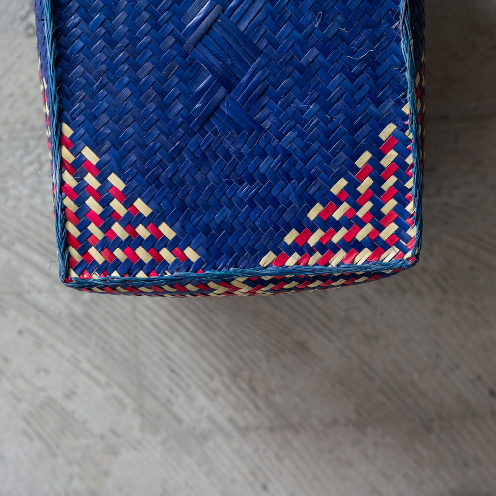 チヒ カラフル長方形箱 (蓋付) M【F】