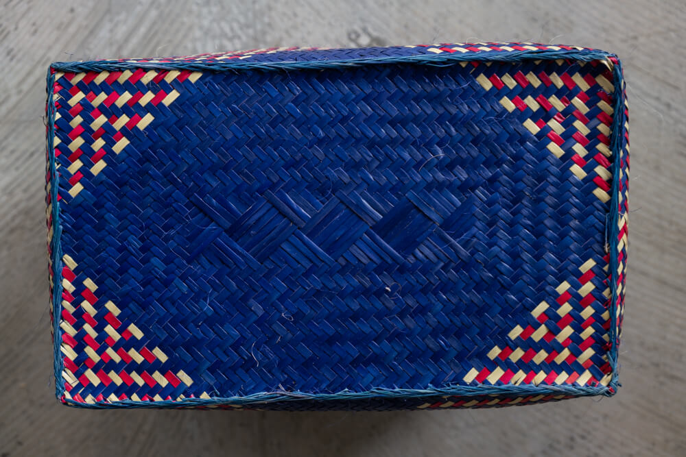 チヒ カラフル長方形箱 (蓋付) M【F】