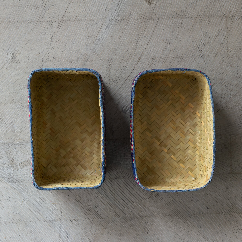 チヒ カラフル長方形箱 (蓋付) M【F】