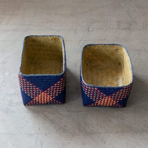 チヒ カラフル長方形箱 (蓋付) M【F】