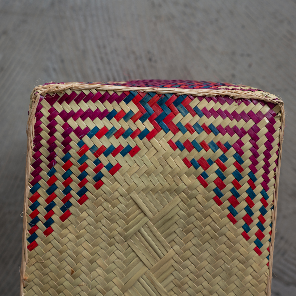 チヒ カラフル長方形箱 (蓋付) M【A】