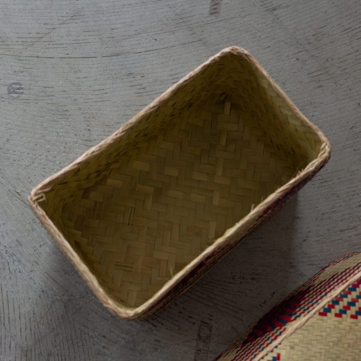 チヒ カラフル長方形箱 (蓋付) M【A】