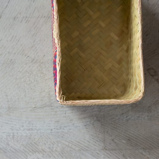 チヒ カラフル長方形箱 (蓋付) M【A】