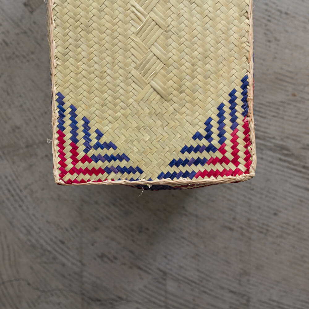 チヒ カラフル長方形箱 (蓋付) M【H】