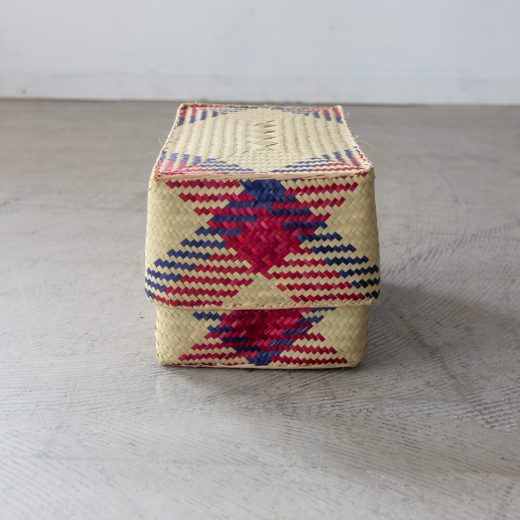 チヒ カラフル長方形箱 (蓋付) M【H】