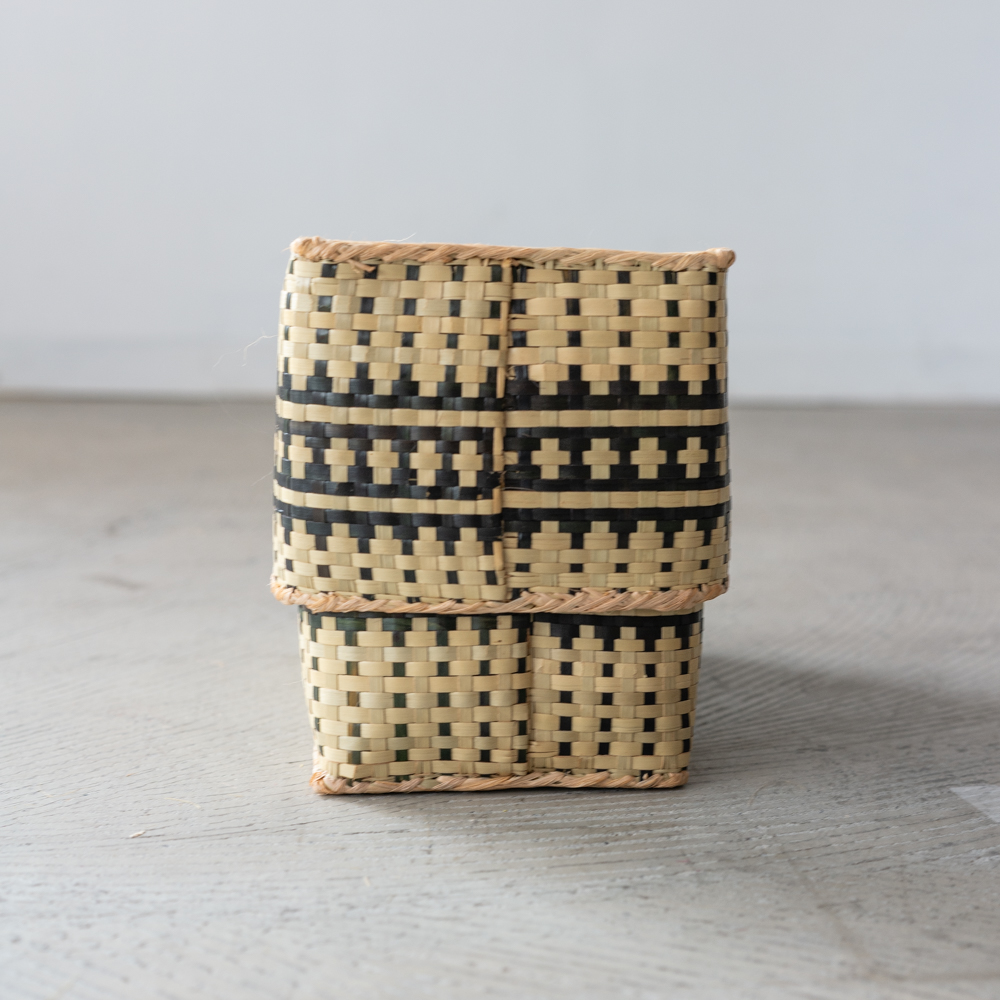 チヒ カラフル長方形箱 (蓋付) S 【J】