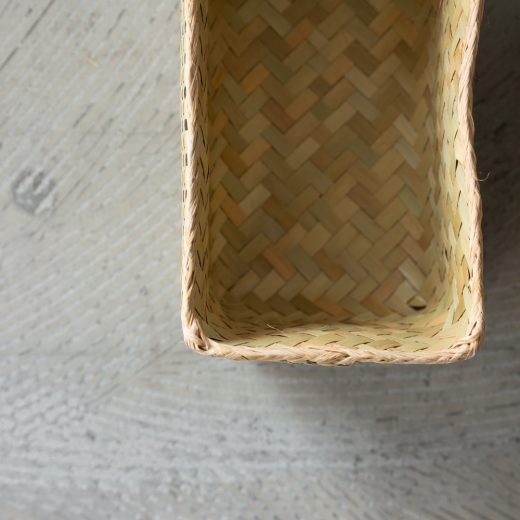 チヒ カラフル長方形箱 (蓋付) S 【J】