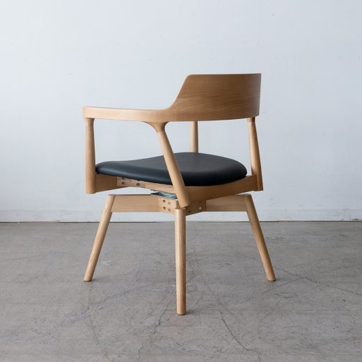 ［期間限定SALE］回転チェア カスケード アッシュ材NA / ウレタン