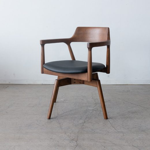 ［期間限定SALE］回転チェア カスケード アッシュ材WN / ウレタン