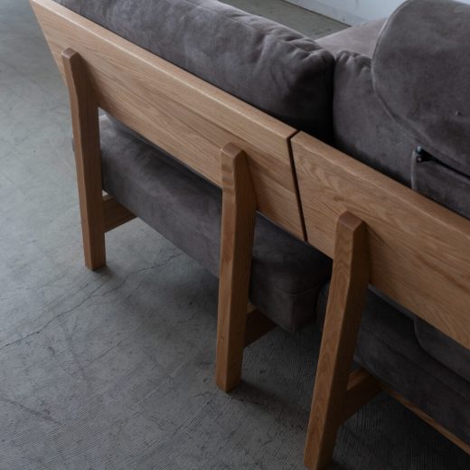 ［現品SALE］ナガノインテリア ソファKC521＋クッションKC511セット