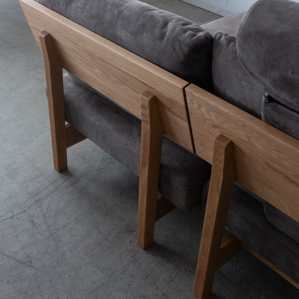 ［現品SALE］ナガノインテリア ソファKC521＋クッションKC511セット