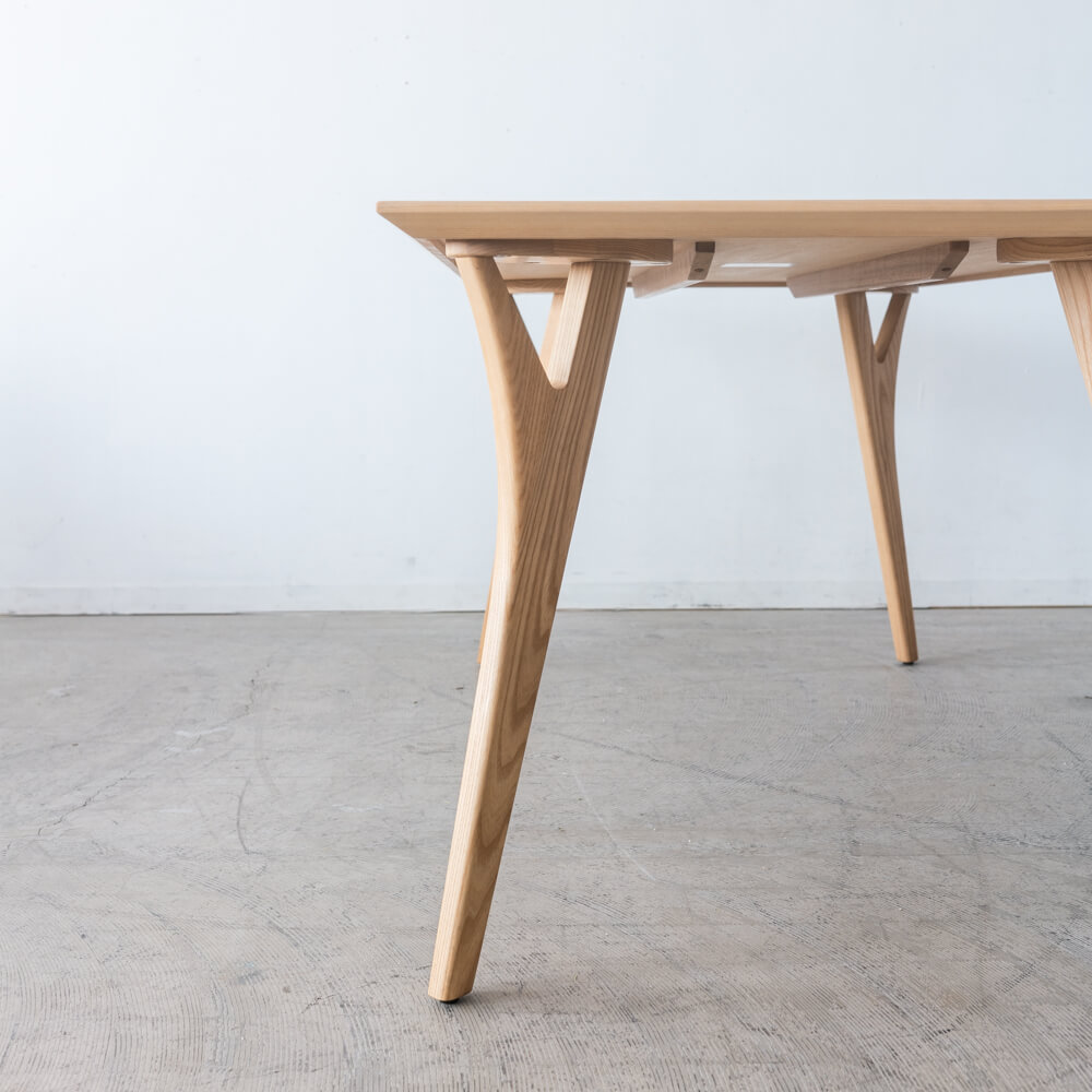 【現品SALE】BOSCOダイニング5点セット テーブル DT70505Q-ON100 + チェア DC70801S-ON1D1