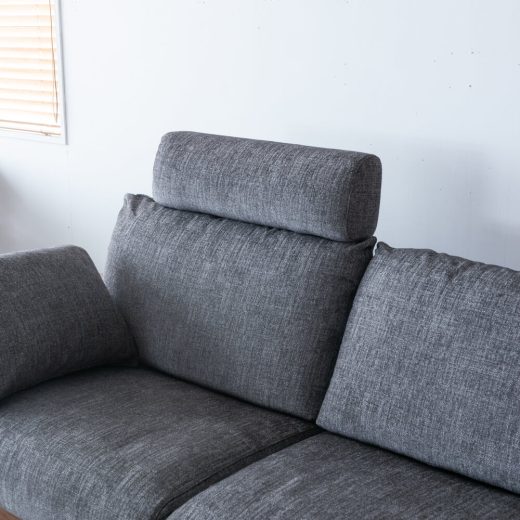 【現品SALE】ナガノインテリア ソファ+サイドテーブルセット（ソファLC617+テーブルLT023）クッション・オットマン付