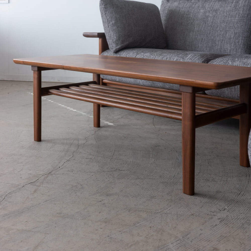 【現品SALE】ナガノインテリア ソファ+サイドテーブルセット（ソファLC617+テーブルLT023）クッション・オットマン付