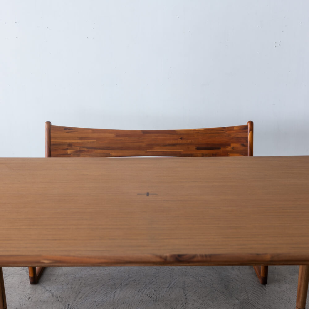 【現品SALE】EDDA ダイニング4点セット LDテーブル DT-33105Q-EL000 + チェア DC30101S-EL0E2 + LDベンチ DC33202S-EL0E2