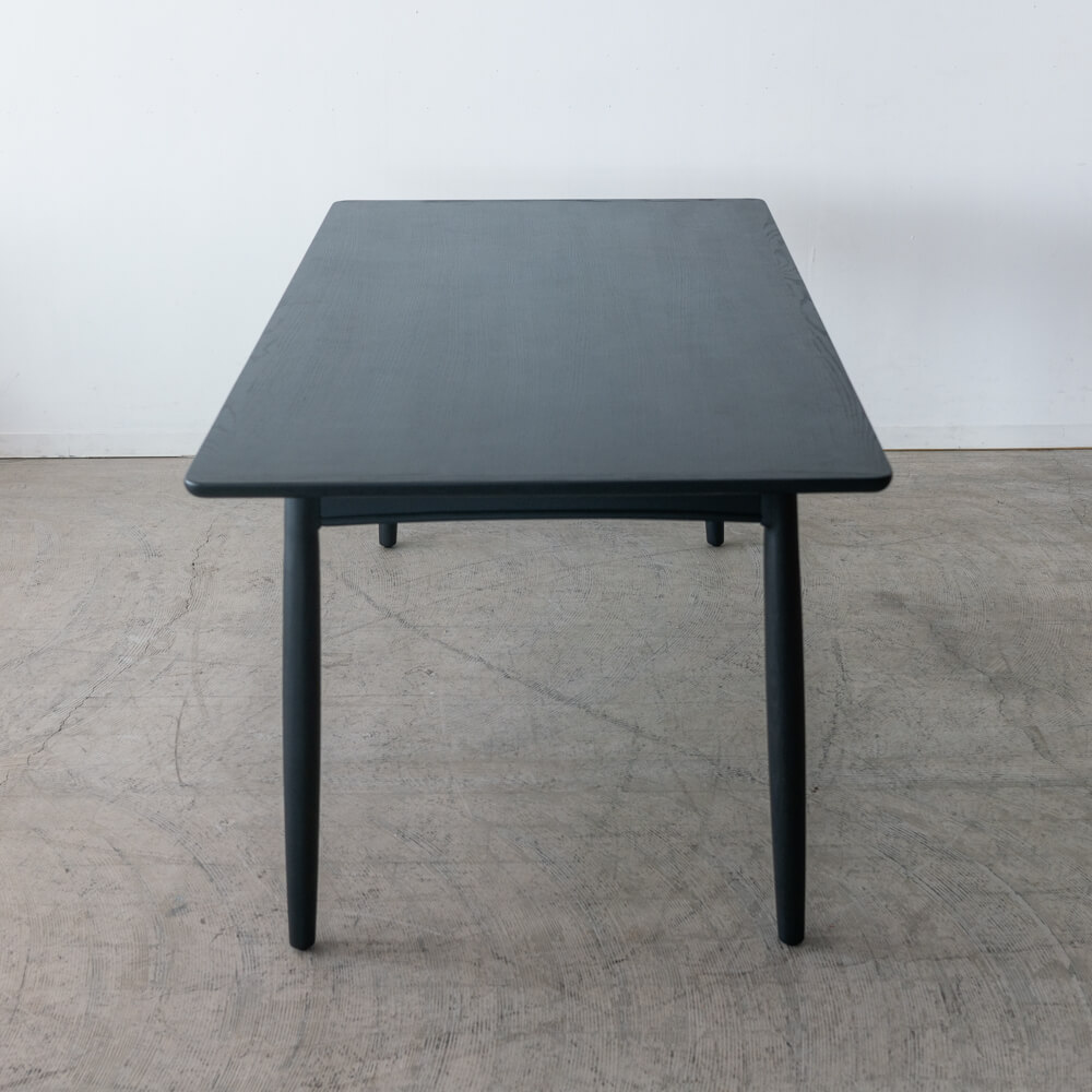 【現品SALE】MILE_STONE ダイニングテーブル 1600 BK