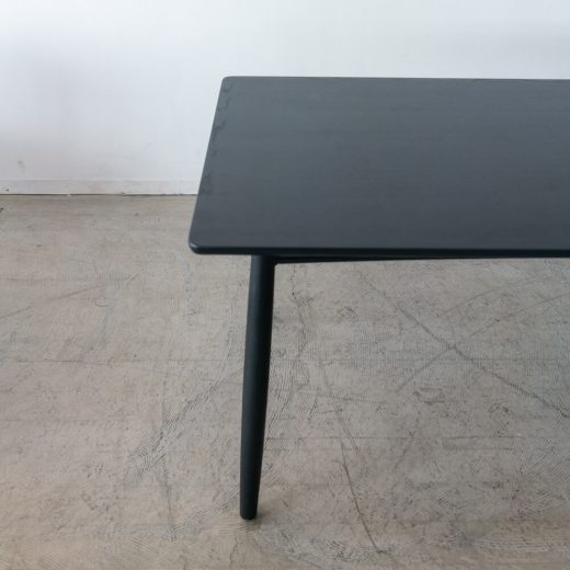 【現品SALE】MILE_STONE ダイニングテーブル 1600 BK